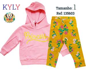 Conjunto Feminino Princesa