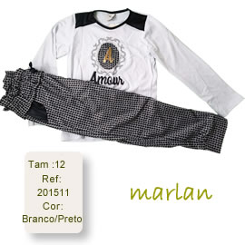 Conjunto Blusa e Calca Amour