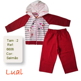 Conjunto Feminino Moletom com Mangas Raglan