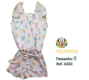 Macaquinho em Tec. Sublimado