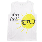 Regata em Meia Malha com Estampa