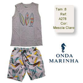Conjunto Regata e Bermuda