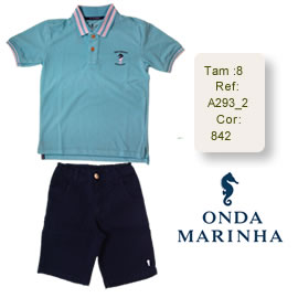 Conjunto Polo e Bermuda