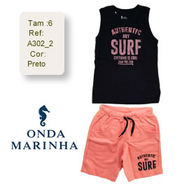 Conjunto Regata e Bermuda