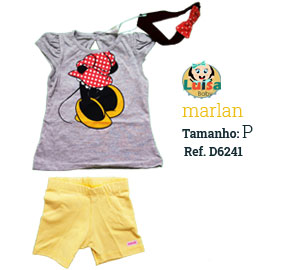 Conjunto bebe Feminino